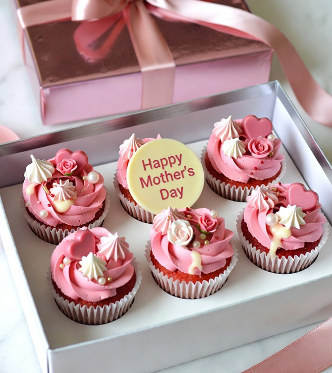 Graceful Petals Cupcakes, Mother's Day