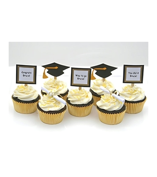 Gifted Scholar Graduation Cupcakes