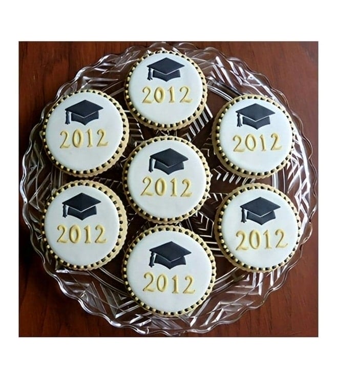 Hats Off Graduation Cookies