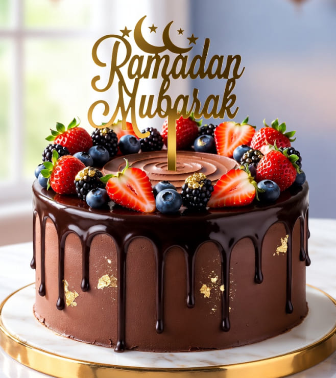 Grand Berry Indulgence Cake