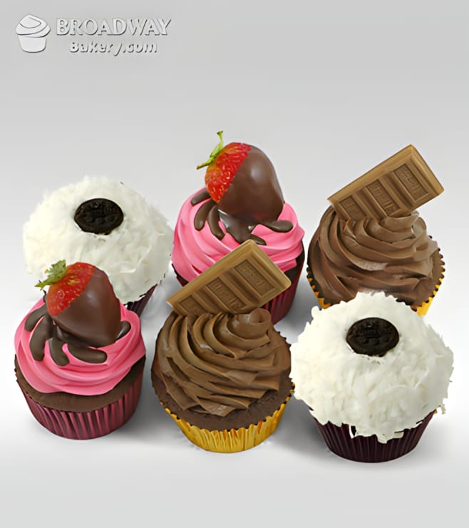 Cupcake Bonanza - Half Dozen, Gourmet