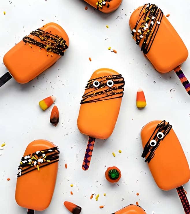 Halloween Cakesicles