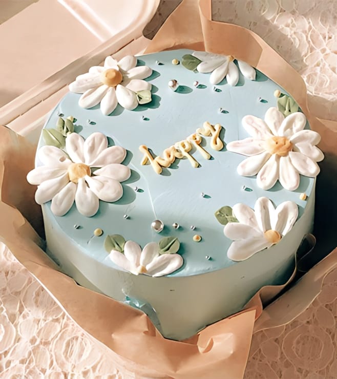 Happy Daisies Cake