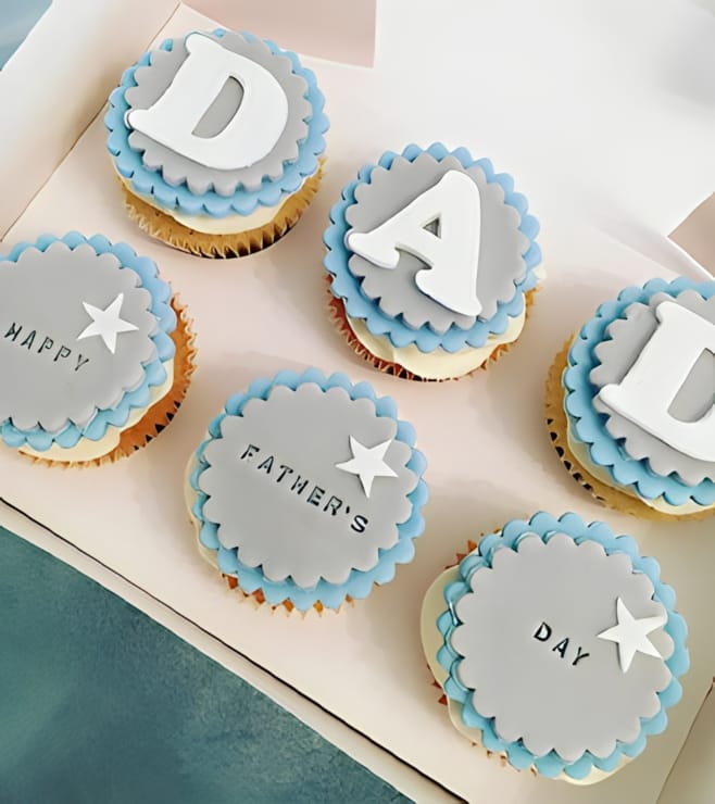 Happy Father's Day Cupcakes, Father's Day