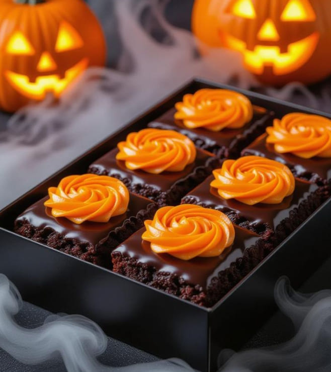 Haunted Bloom Brownies, Halloween