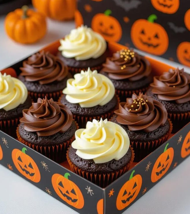 Haunted Harmony Cupcakes, Halloween