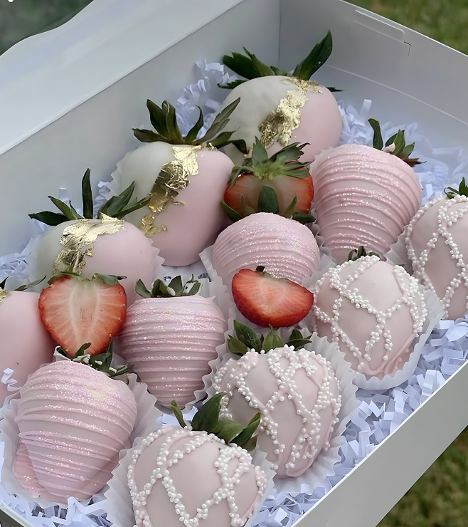 Heart of Mom Dipped Strawberries, Mother's Day