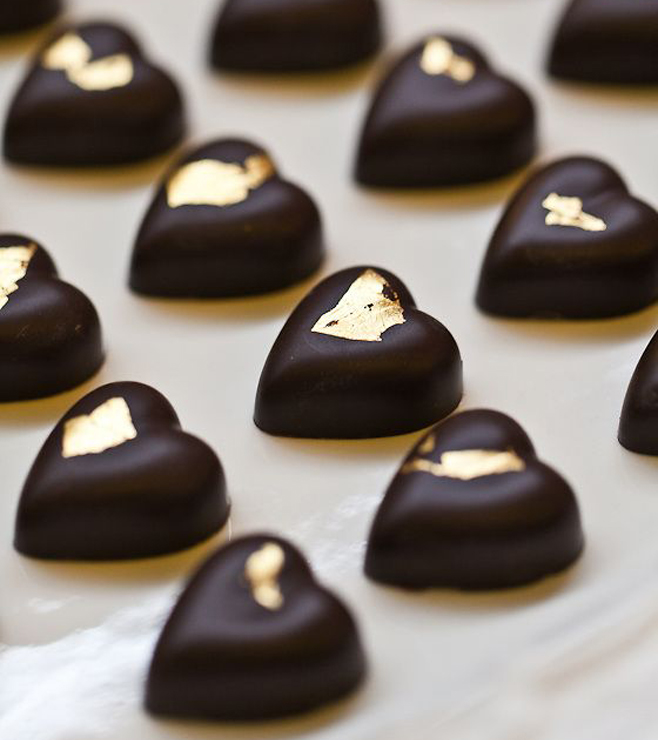 Heart of Gold Chocolates