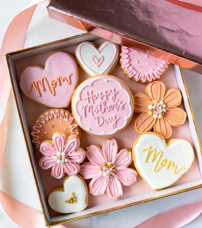 Heartfelt Bloom Cookies, Mother's Day