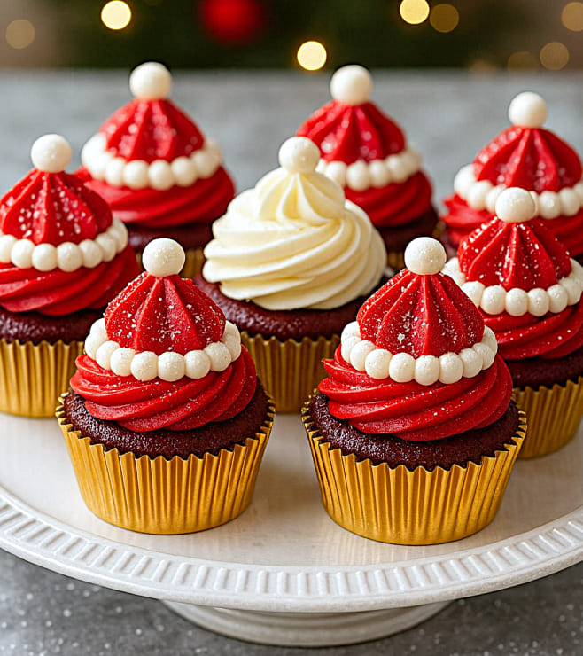 Holiday Bliss Cupcakes, Christmas Gifts