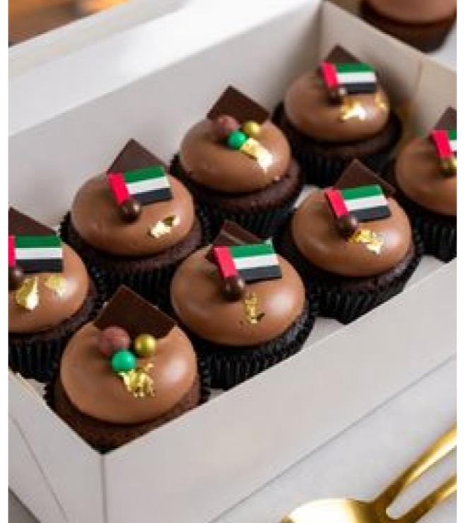 Homeland Harmony Cupcakes, UAE National Day