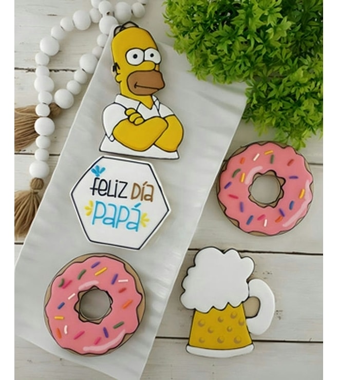 Homer Simpson Cookies
