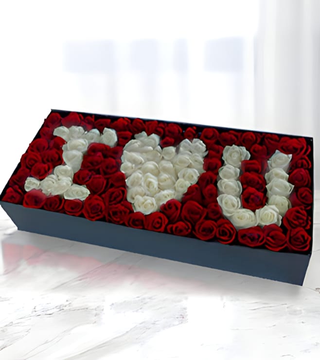 I Love You Rose Presentation Box, Luxury Collection