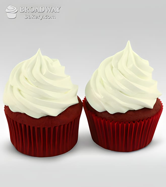 Red Velvet Addiction - 2 Cupcakes, Congratulations