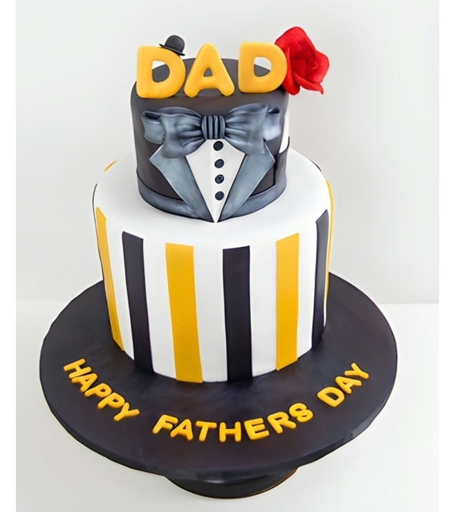 Dad's Tuxedo Cake