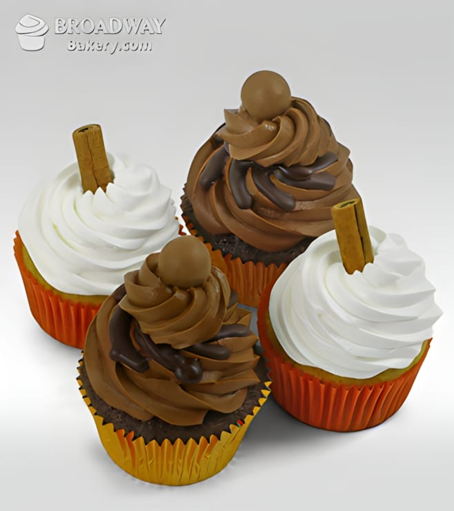 Double Indulgence - Box of 4, Cupcakes & Cakes