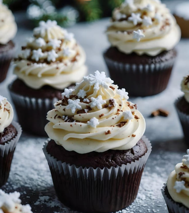 Iconic Midnight Cupcakes