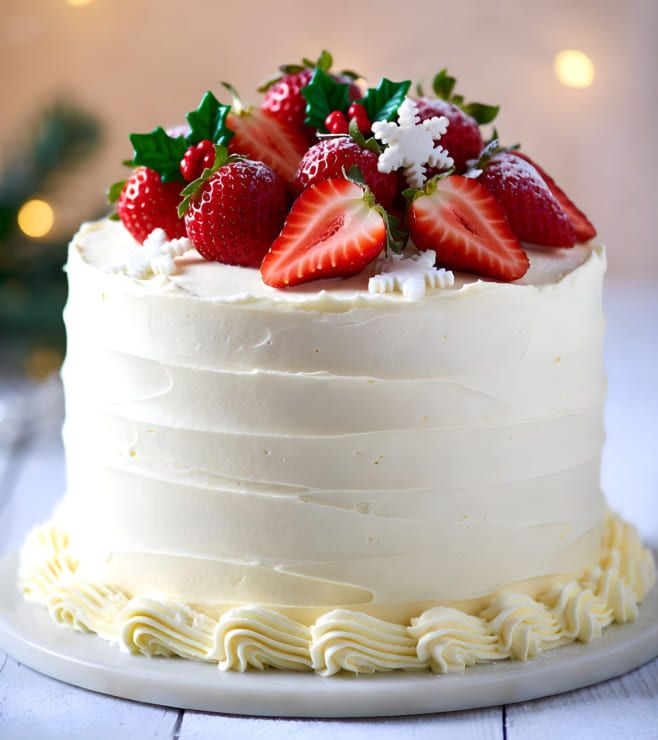 Icy Red Indulgence Cake, Christmas Gifts