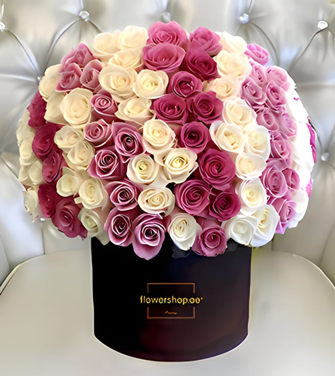 Imperial Rose Hatbox