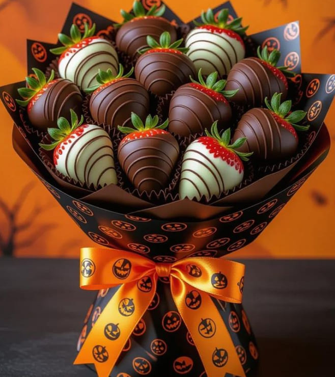 Jack’s Midnight Strawberry Bouquet, Halloween