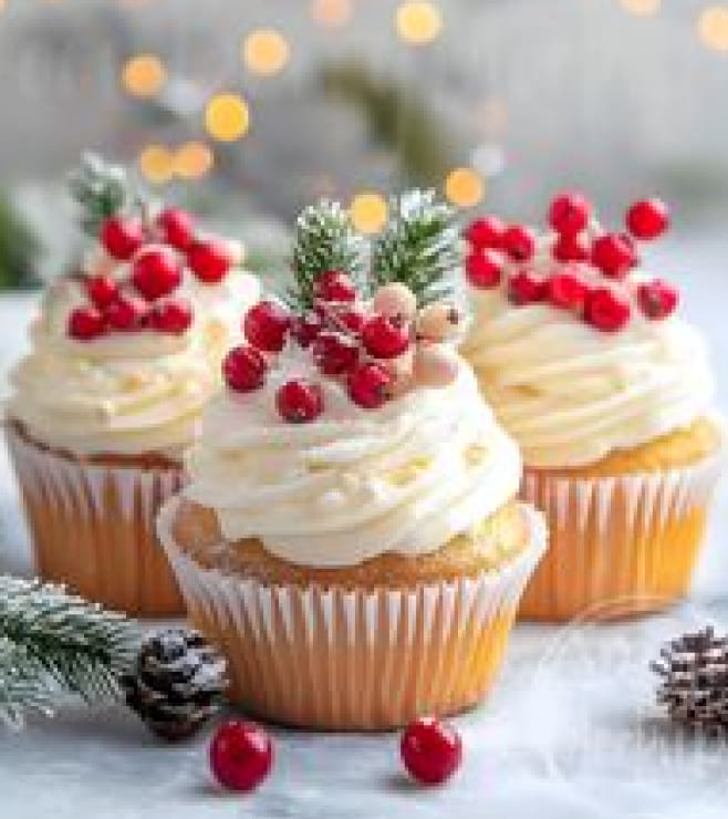 Jingle Bell Cupcakes, Christmas Gifts