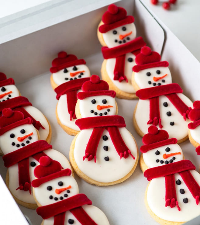 Jolly Snowmen Cookies, Christmas Gifts