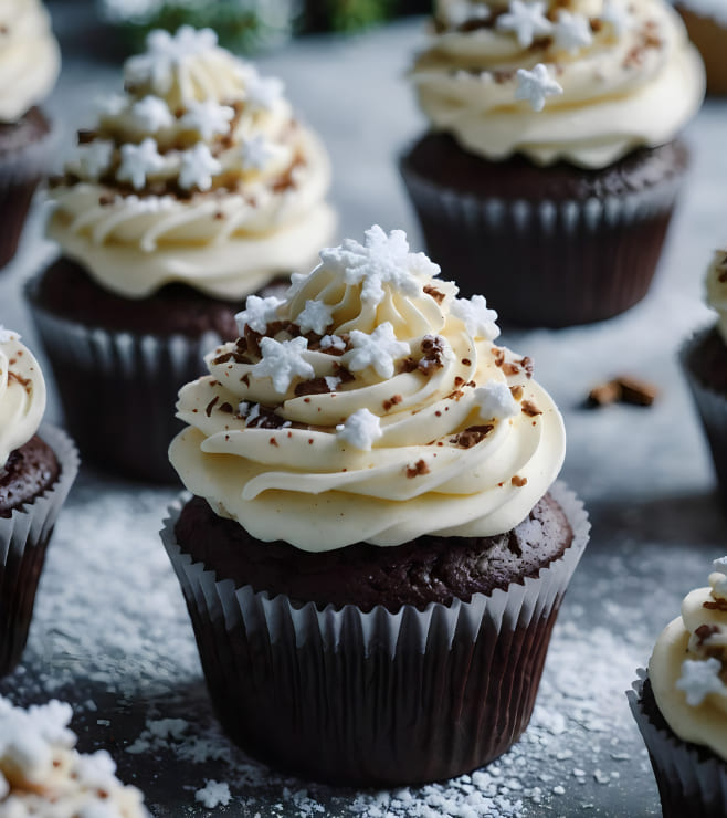 Joyful Christmas Cupcakes, Christmas Gifts