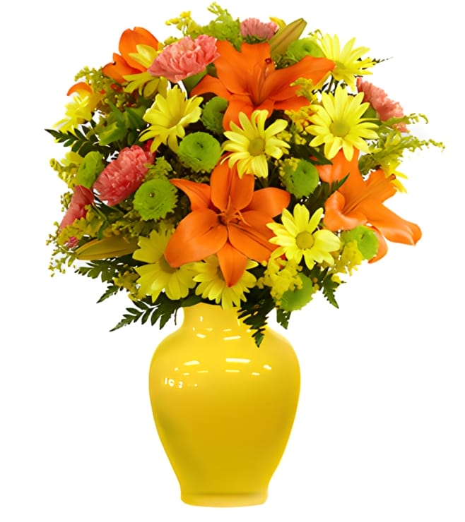Keep Smiling Mixed Bouquet, Thank You