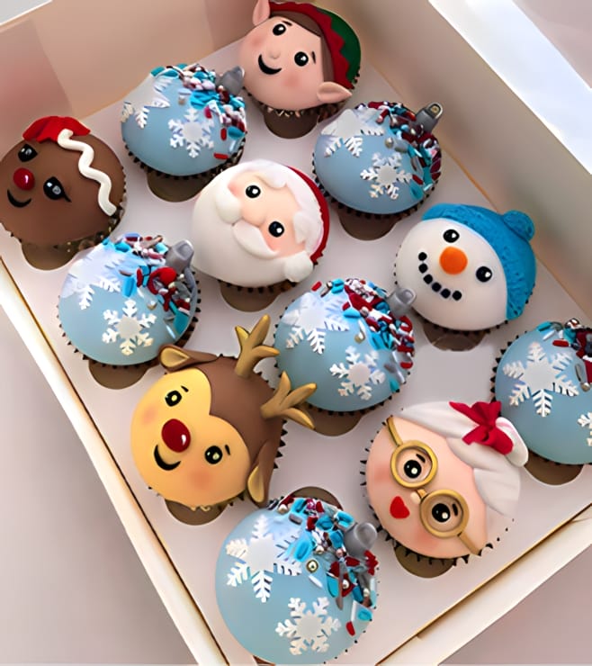 Let It Snow Cupcakes