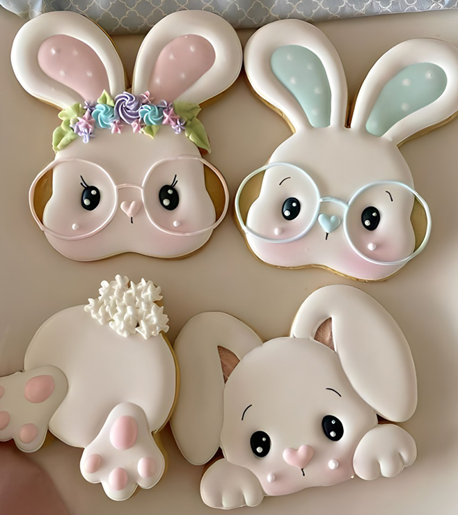 Lil' Bunny Easter Cookies, Cookies