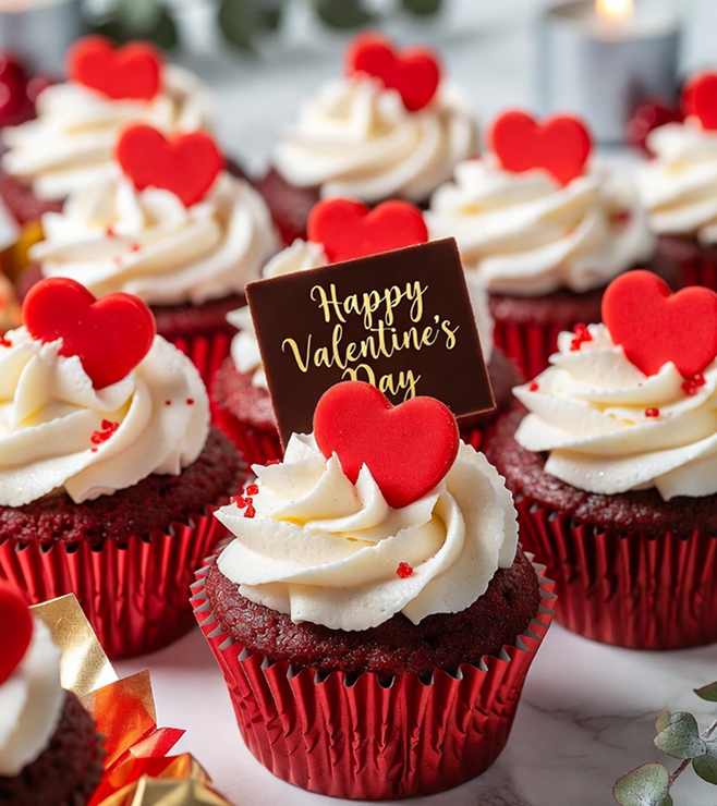 Love Letter Cupcakes