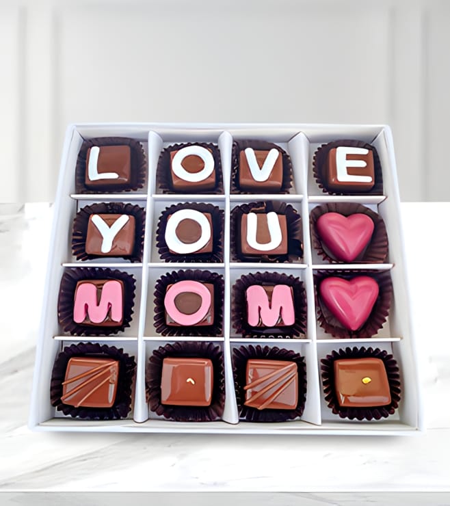 Love You Mom Chocolate Box, Abu Dhabi Online Shopping