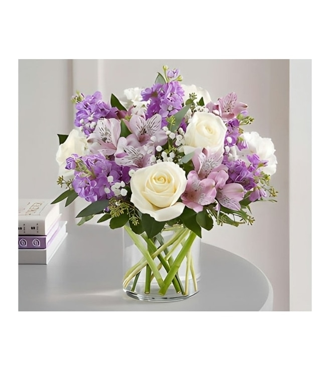Lovely Lavender Medley, Carnations