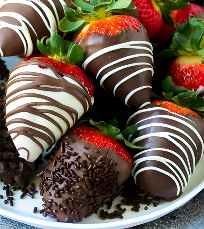 Succulent Chocolate Covered Strawberries