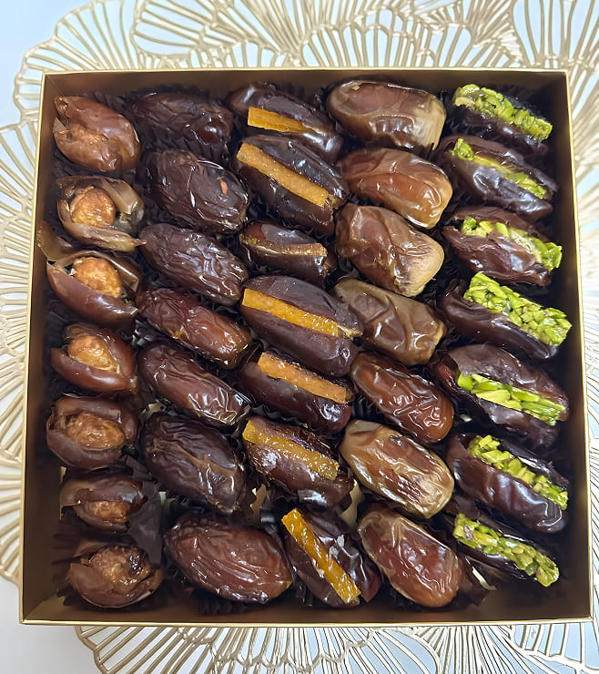 Luxe Dipped Dates, Dates & Sweets