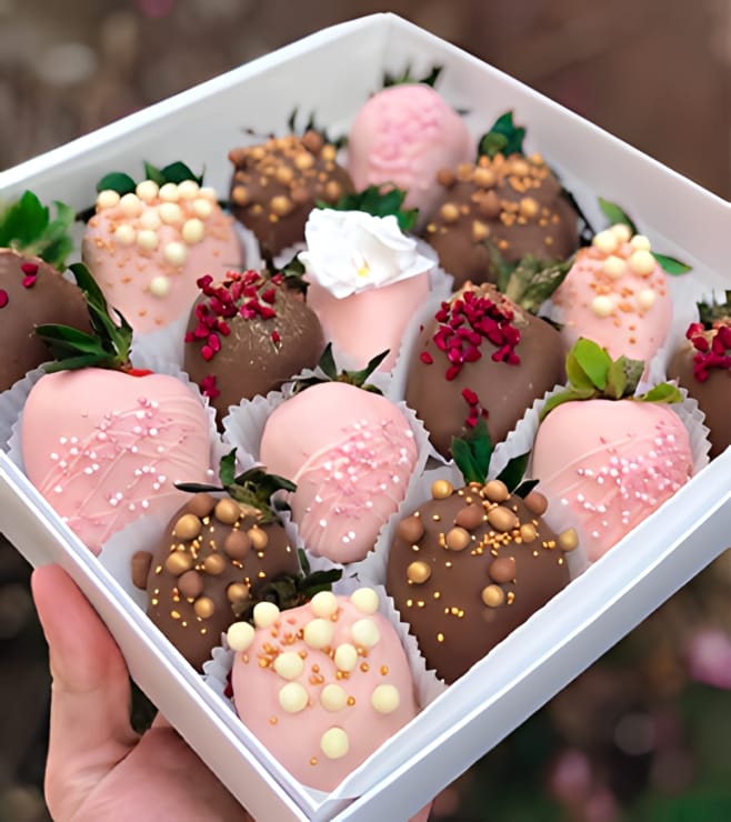 Luxurious Love Dipped Strawberries