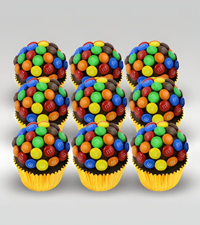 M&M Funfetti - 6 Cupcakes