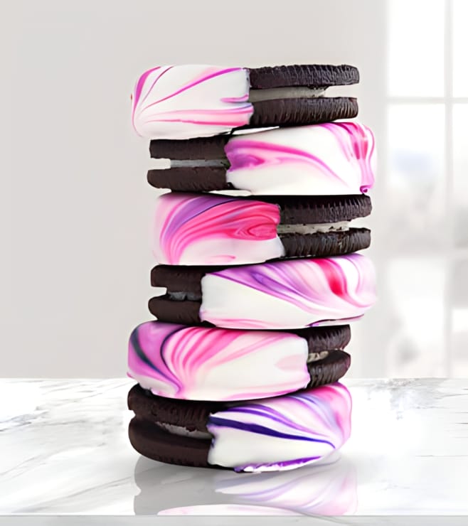 Marbled Oreo Cookies