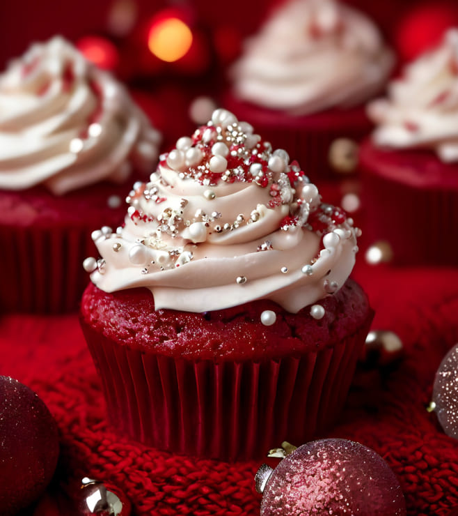 Merry Frost Cupcakes, Christmas Gifts