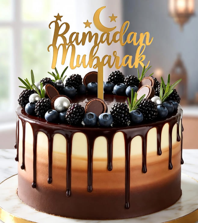 Midnight Berry Luxe Cake