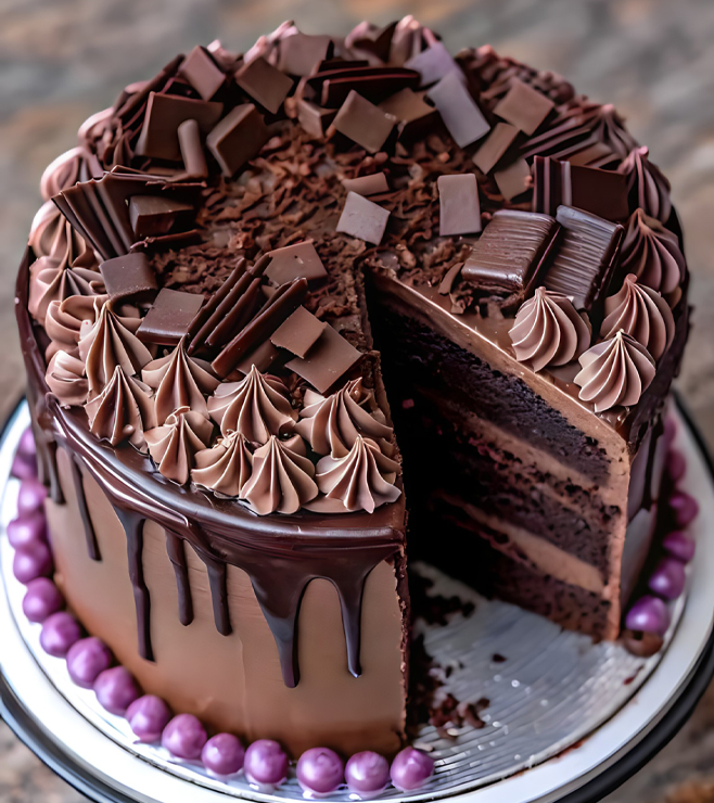 Midnight Ganache Cake