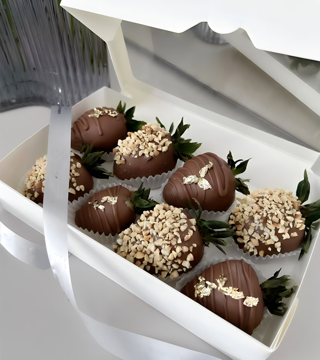 Milk Choco Dipped Strawberries