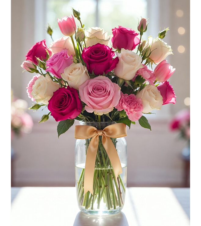 Moms Bloom Arrangement, Flowers