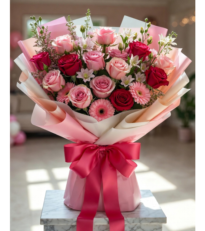 Moms Petal Surprise, Flowers