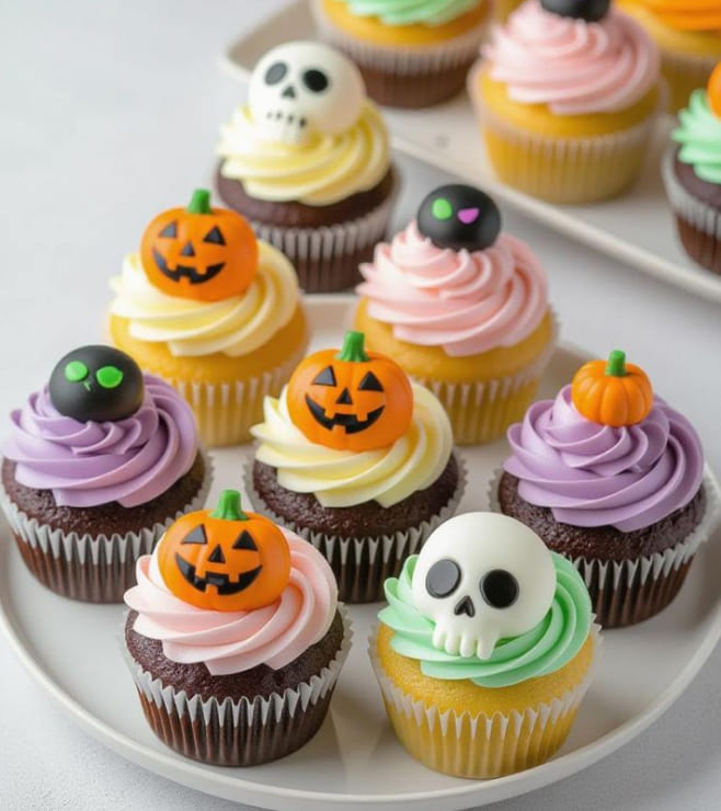 Monster Party Cupcakes