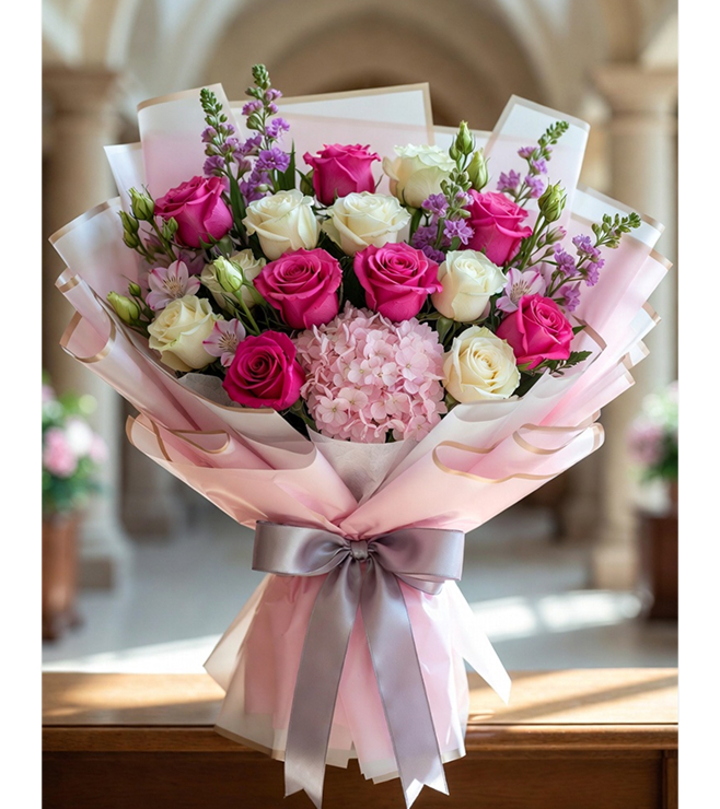 Mothers Day Floral Charm, Mother's Day