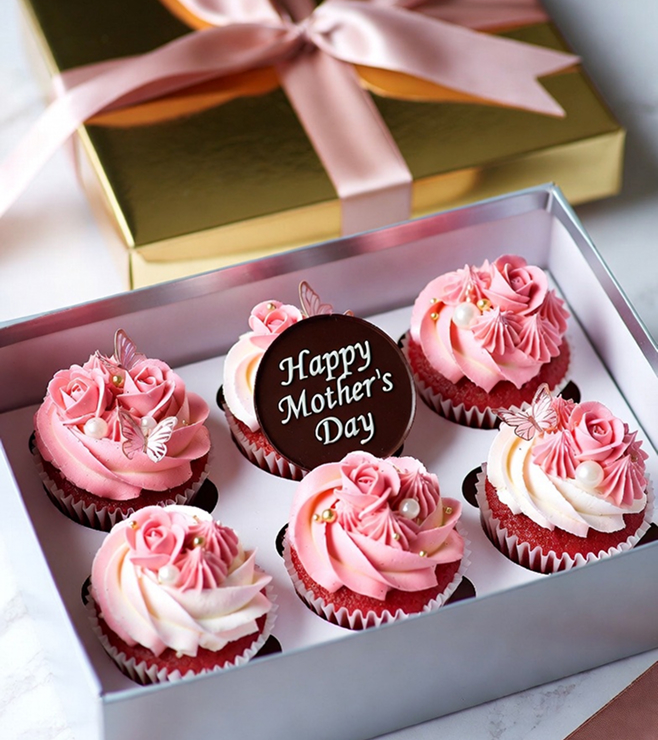 Mothers Kiss Cupcakes, Mother's Day