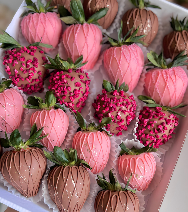 Mothers Sweet Dipped Strawberries, Mother's Day