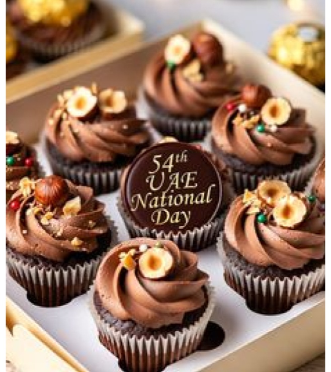 National Day Crown Cupcakes