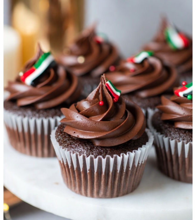 National Day Spark Cupcakes